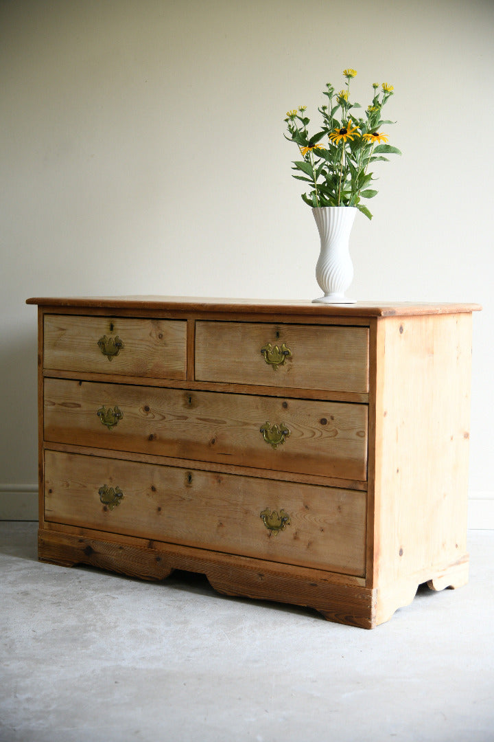 19th Century Stripped Pine Chest of Drawers