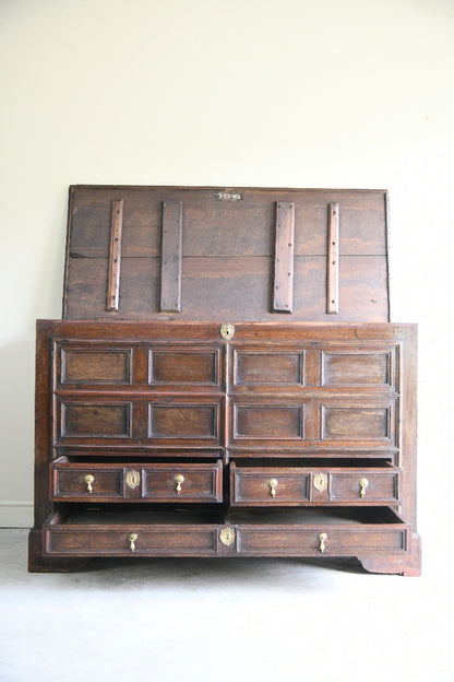 18th Century Oak Mule Chest