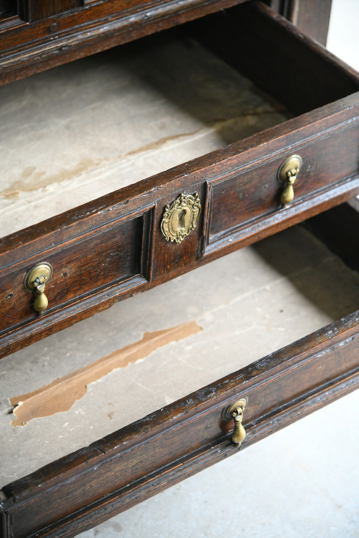 18th Century Oak Mule Chest
