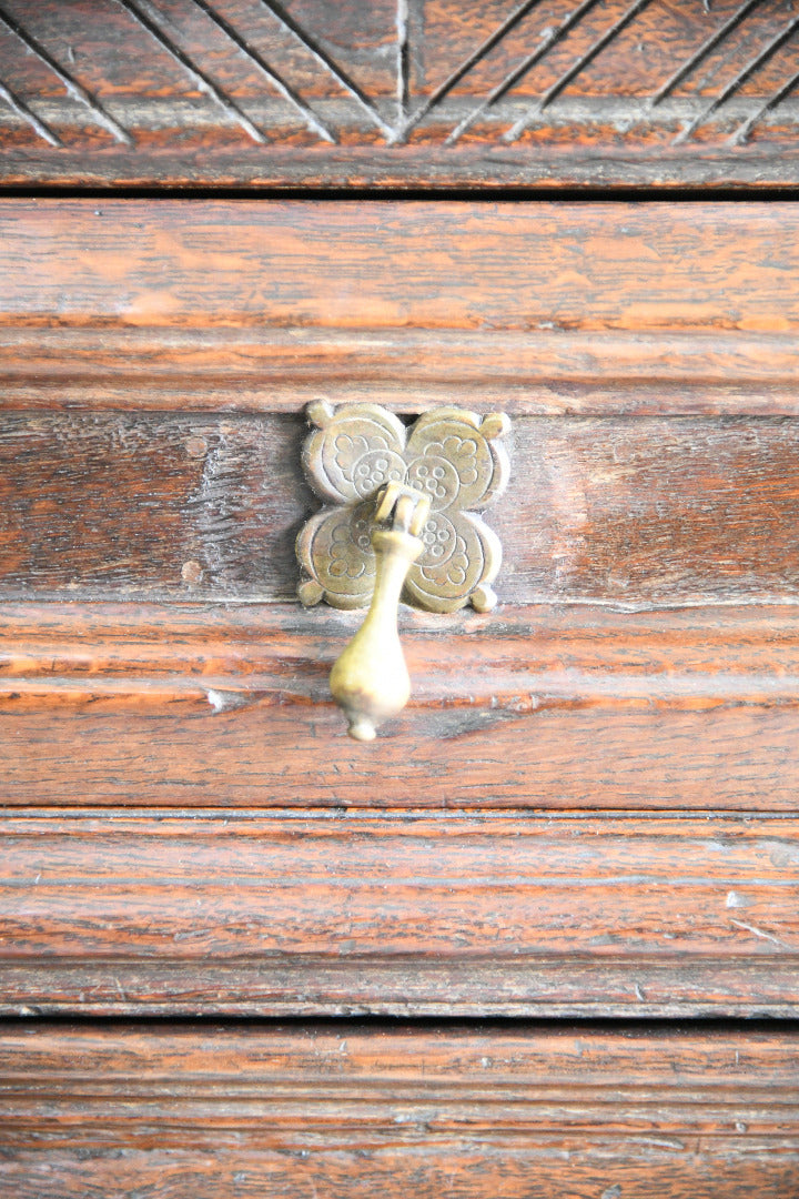 17th Century Style Oak Chest of Drawers
