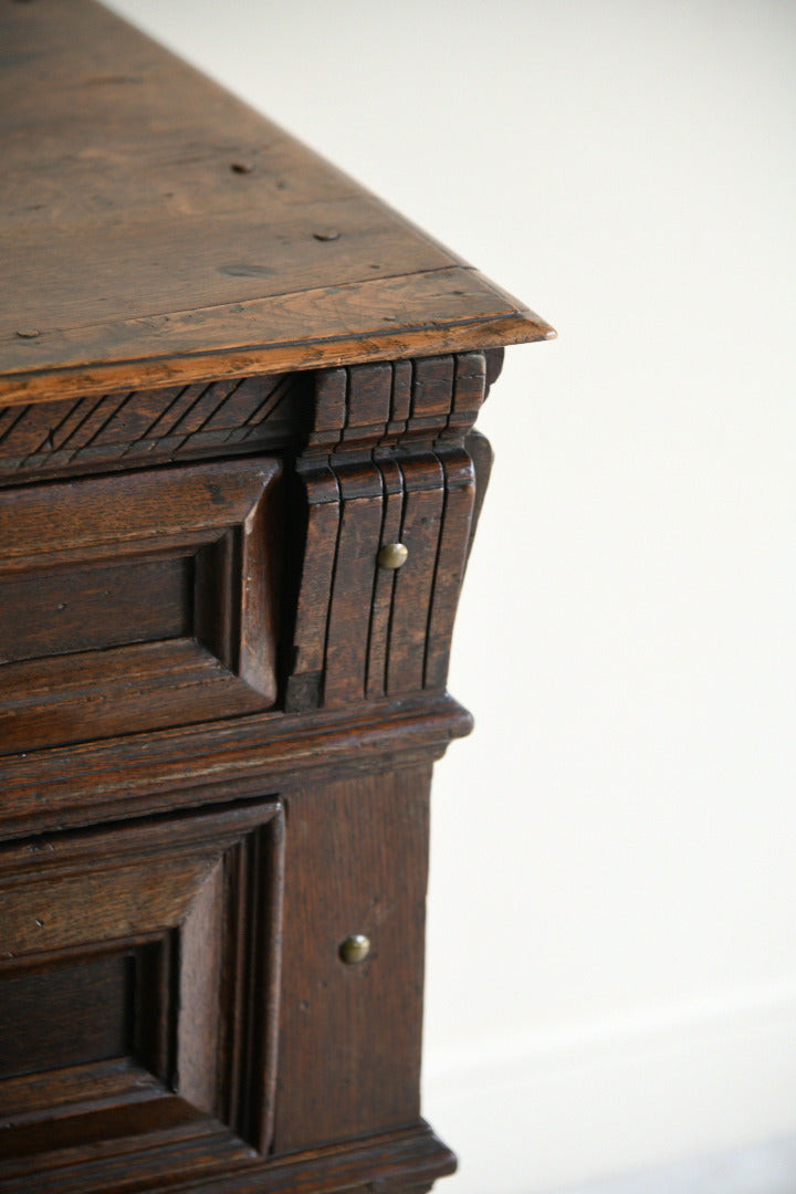 17th Century Style Oak Chest of Drawers