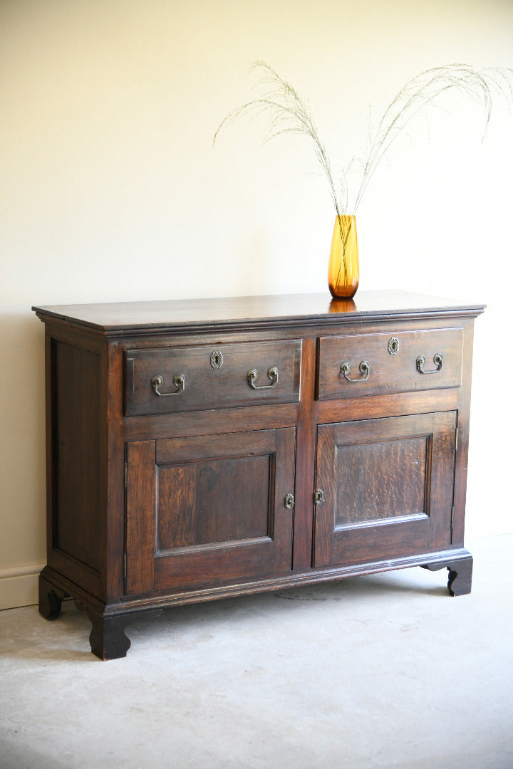 Georgian Style 19th Century Oak Dresser Base