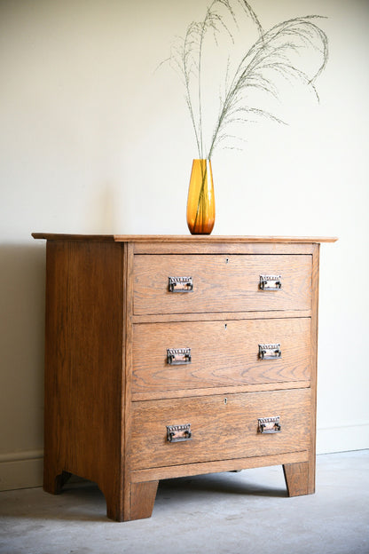 Edwardian Oak Chest of Drawers