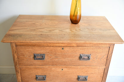 Edwardian Oak Chest of Drawers