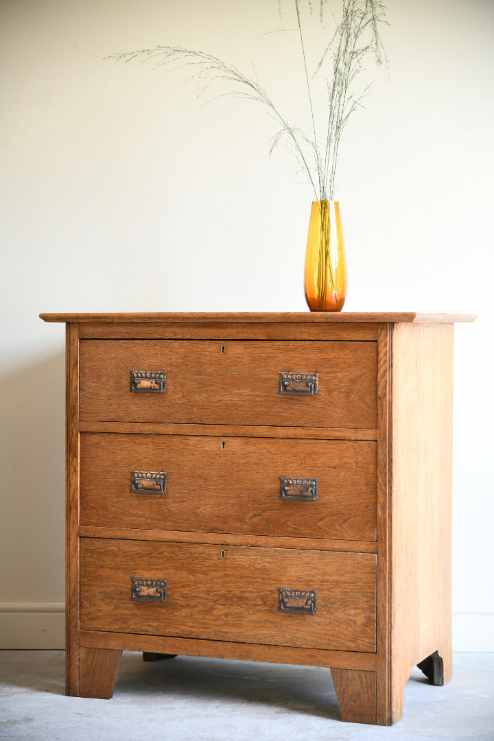 Edwardian Oak Chest of Drawers