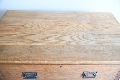 Edwardian Oak Chest of Drawers