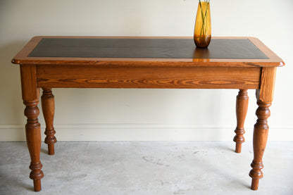 Victorian Pitch Pine Writing Table