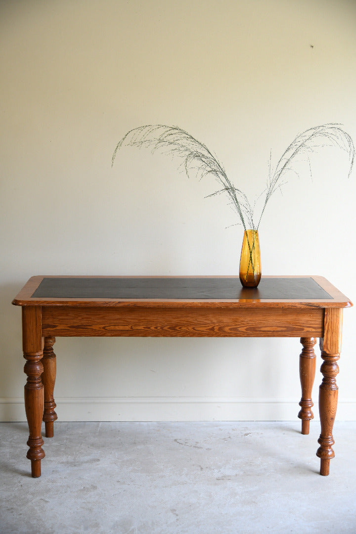 Victorian Pitch Pine Writing Table