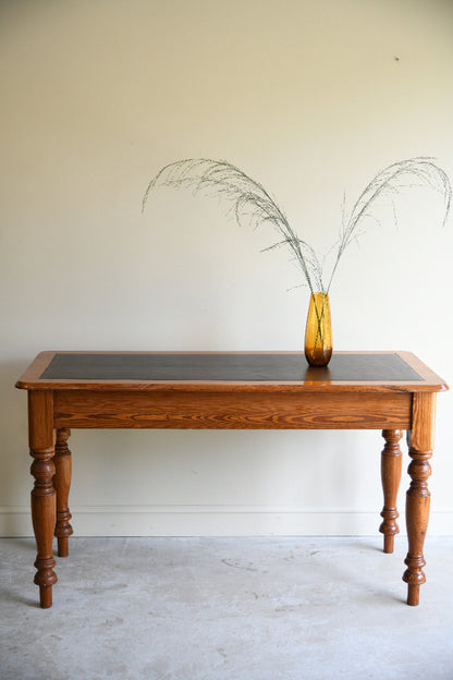 Victorian Pitch Pine Writing Table