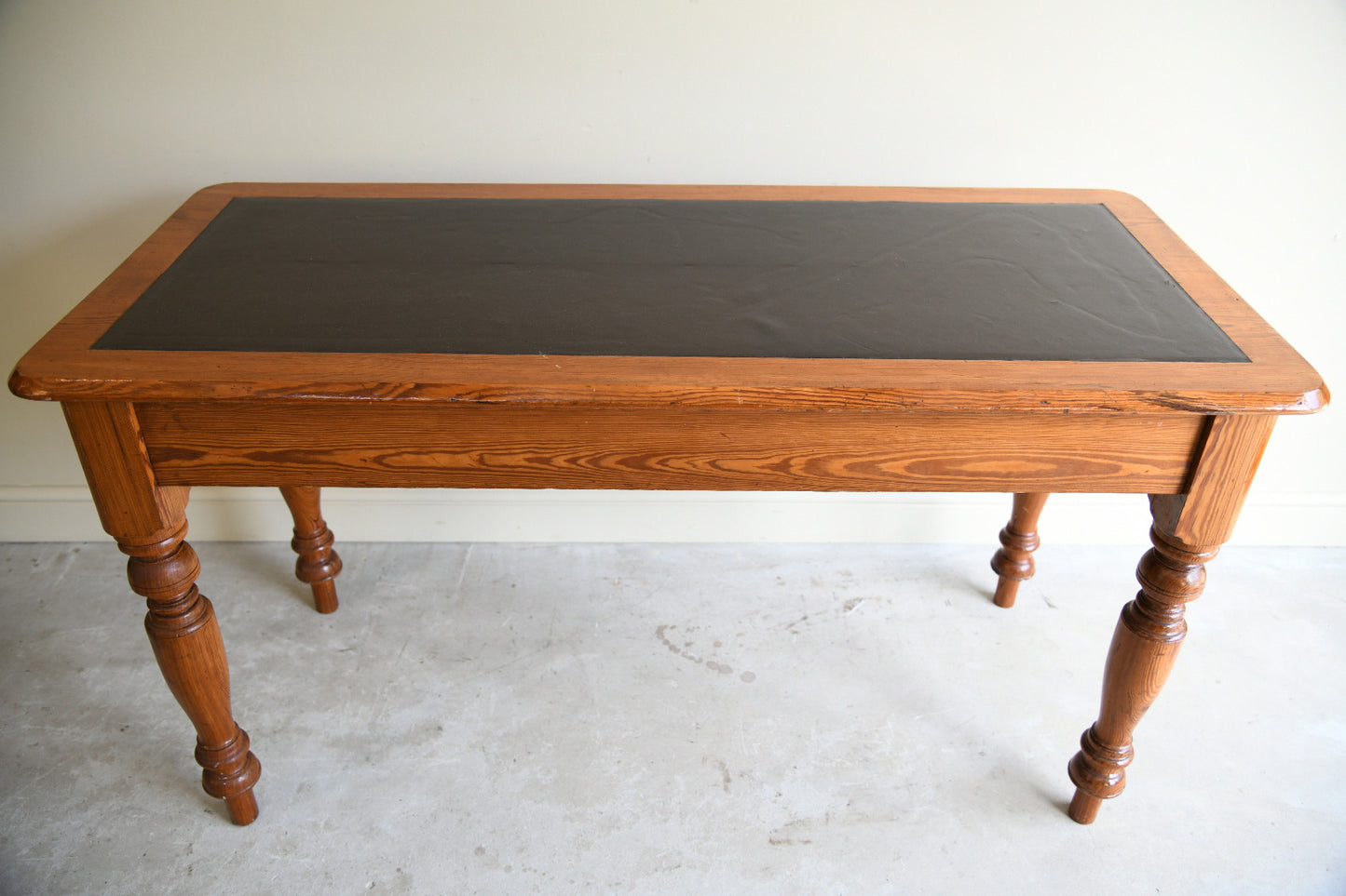 Victorian Pitch Pine Writing Table