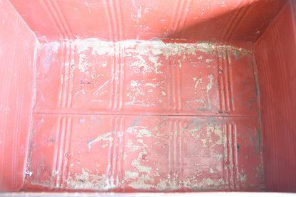 Edwardian Painted Tin Trunk