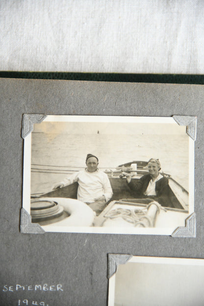 Vintage 1950s Sailing and Yachting Photograph Album