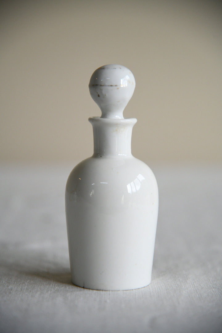 Antique Floral Porcelain Scent Bottles