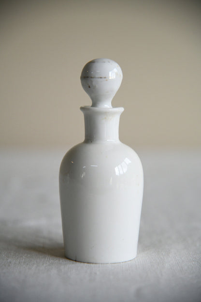 Antique Floral Porcelain Scent Bottles