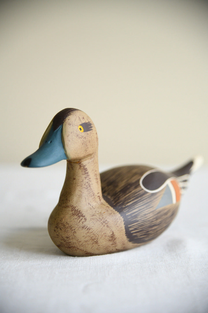 Carved Wooden Decoy Style Duck