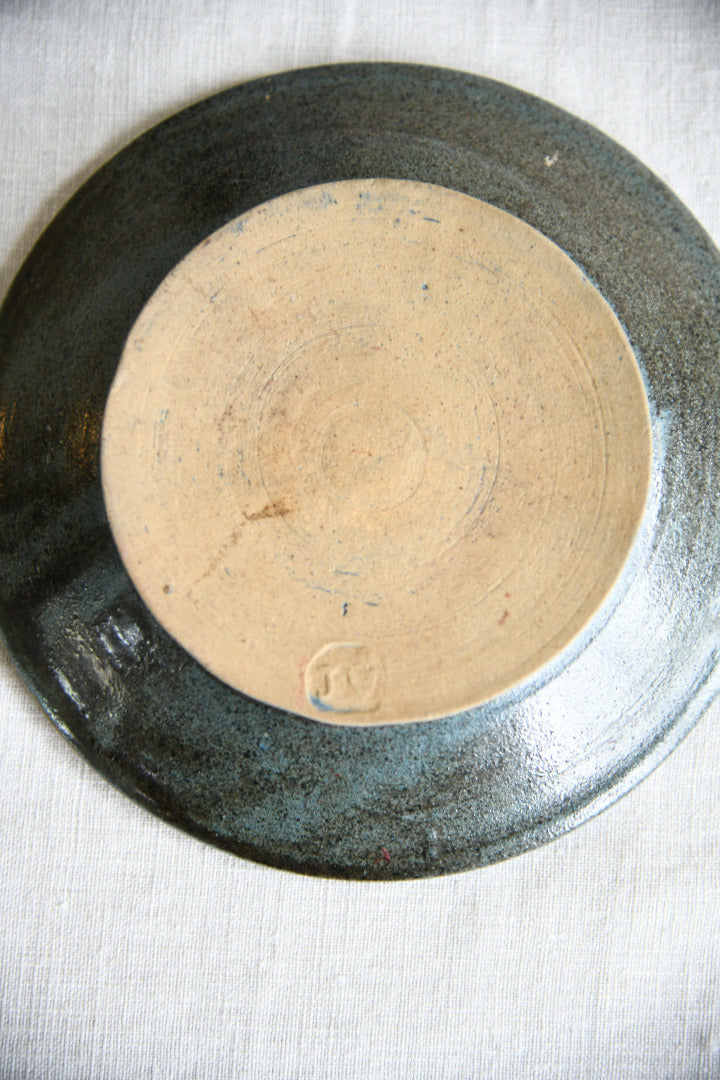 Studio Pottery Mug and Plate Set
