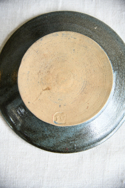 Studio Pottery Mug and Plate Set