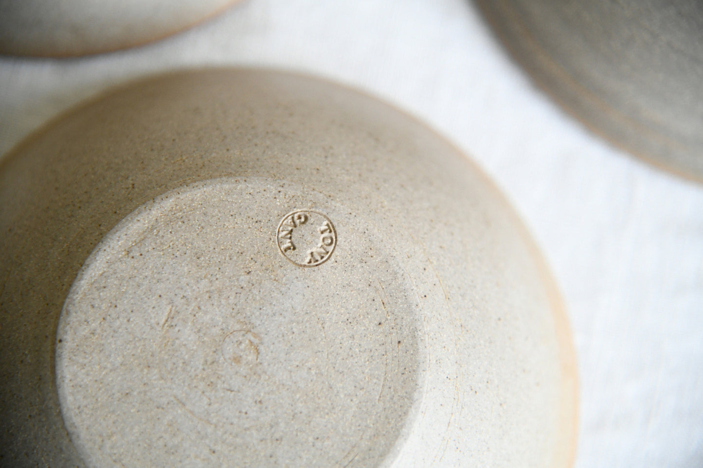 Six Vintage Studio Pottery Bowls Tony Gant