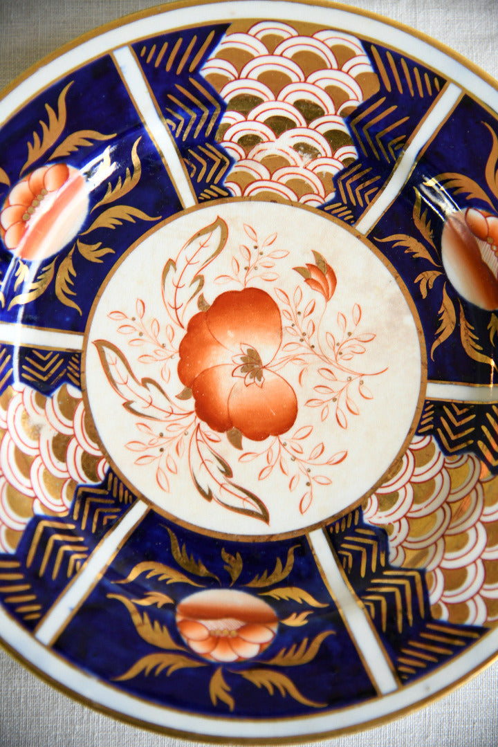 Pair of 19th Century Hand Painted Imari Style Plates