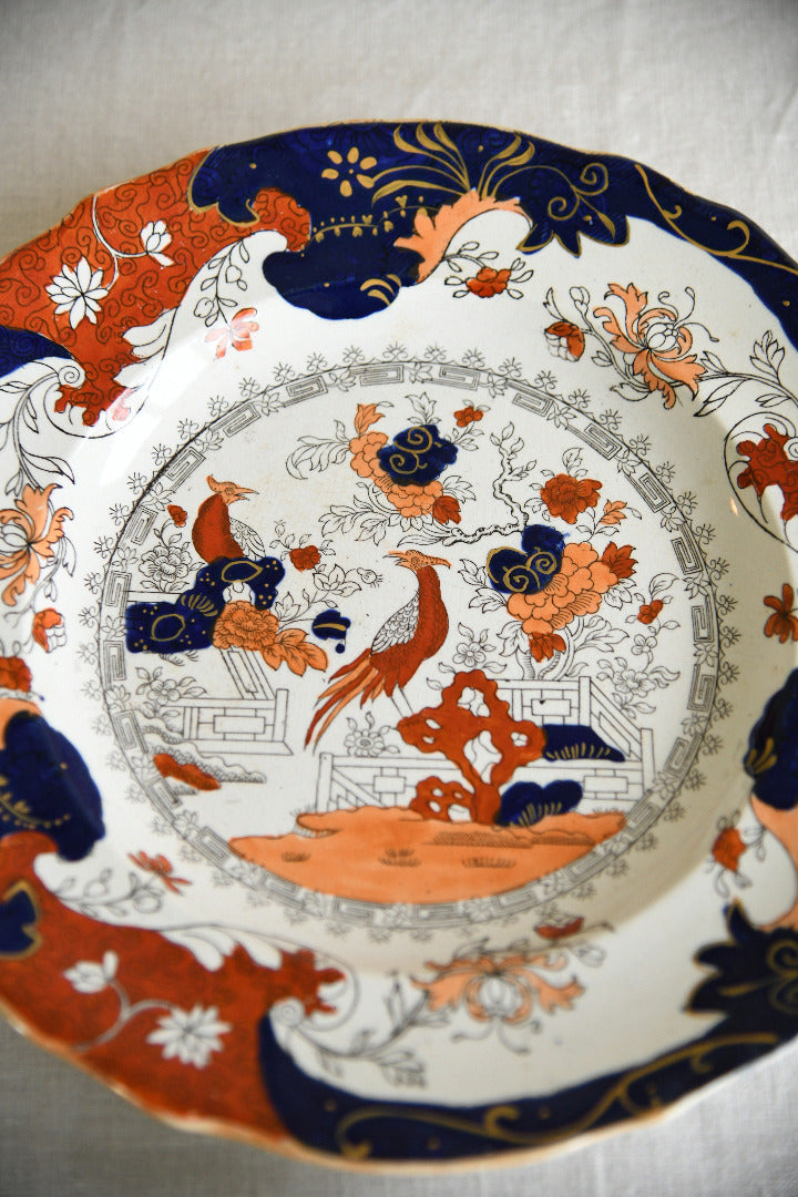 Pair of 19th Century Imari Pattern Plates