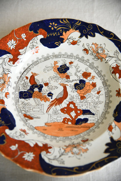 Pair of 19th Century Imari Pattern Plates