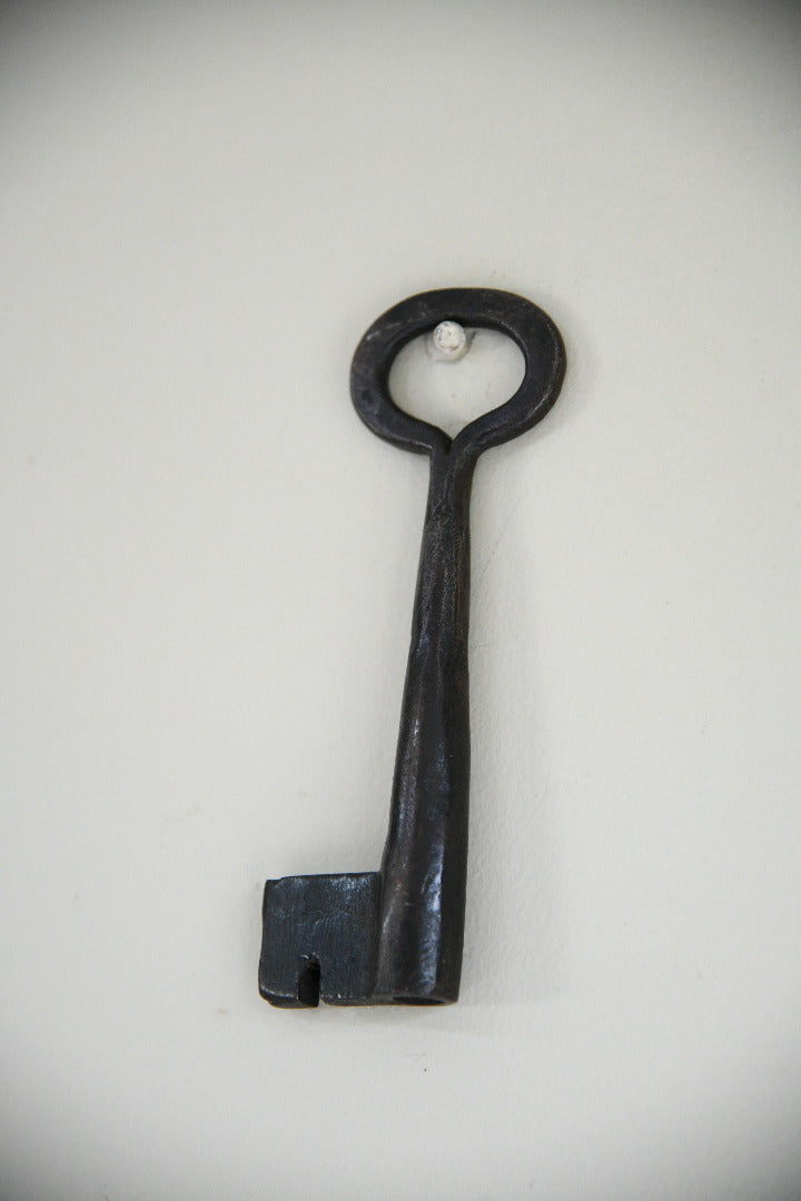 Antique Hand Forged Iron Door Key