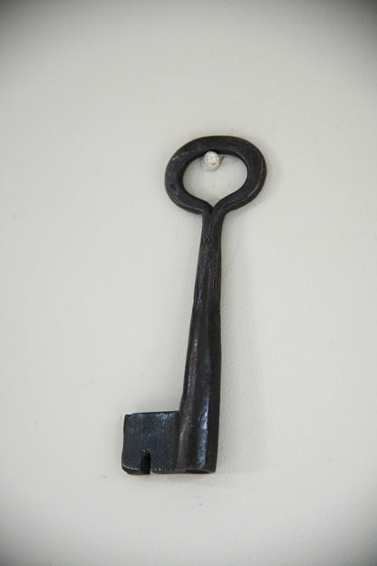 Antique Hand Forged Iron Door Key