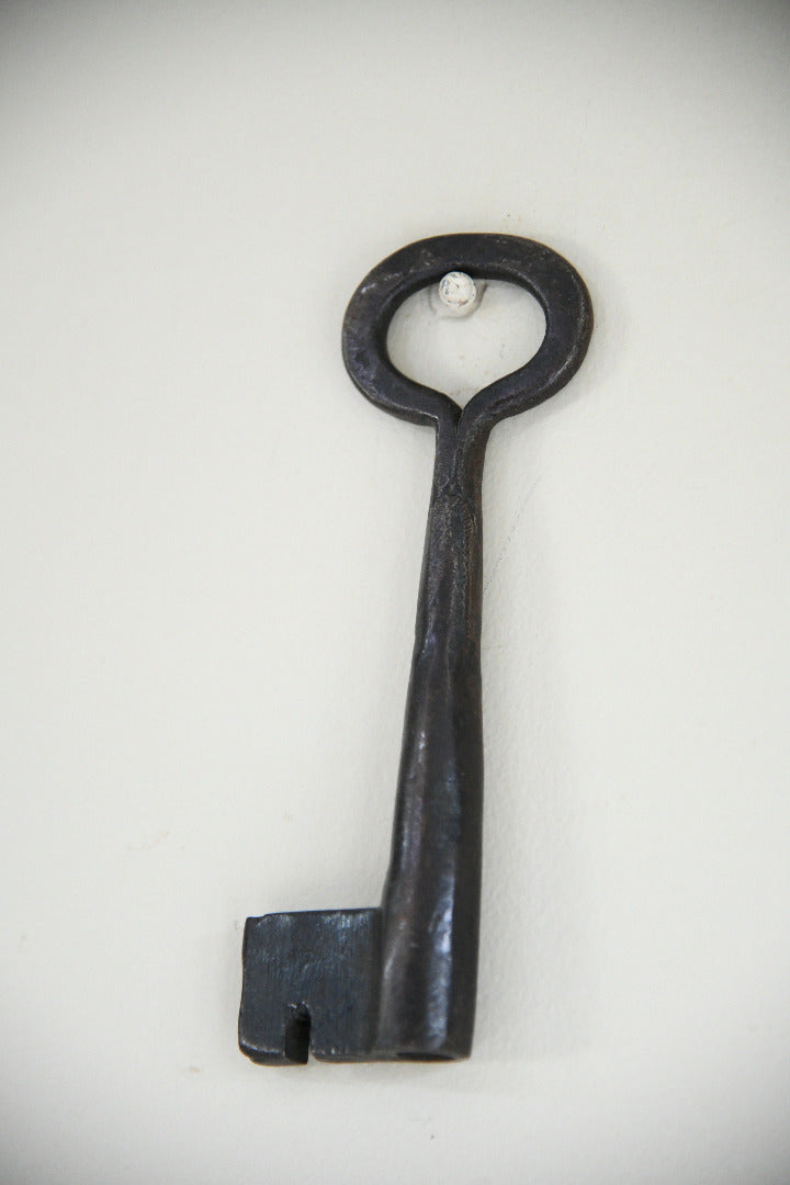 Antique Hand Forged Iron Door Key