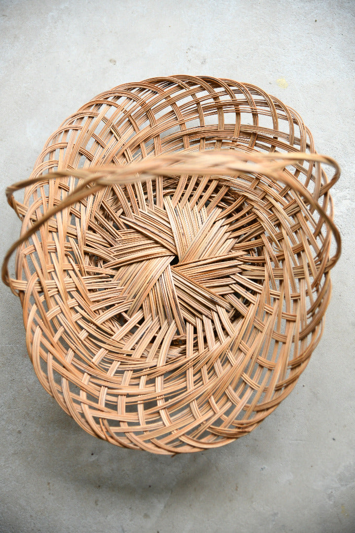 Pair of Vintage Wicker Baskets