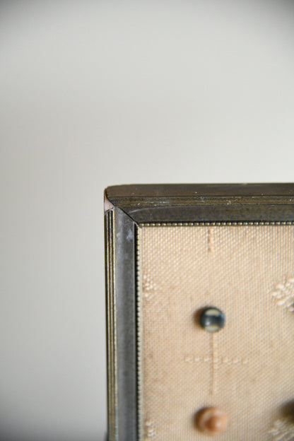 Framed Collection of Antique & Vintage Buttons
