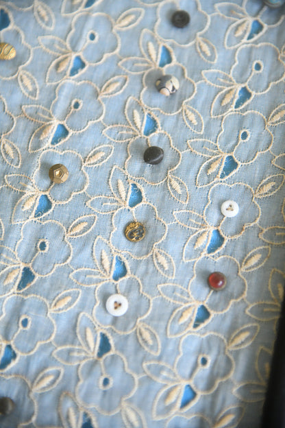 Framed Collection of Antique and Vintage Buttons