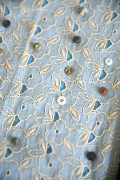 Framed Collection of Antique and Vintage Buttons