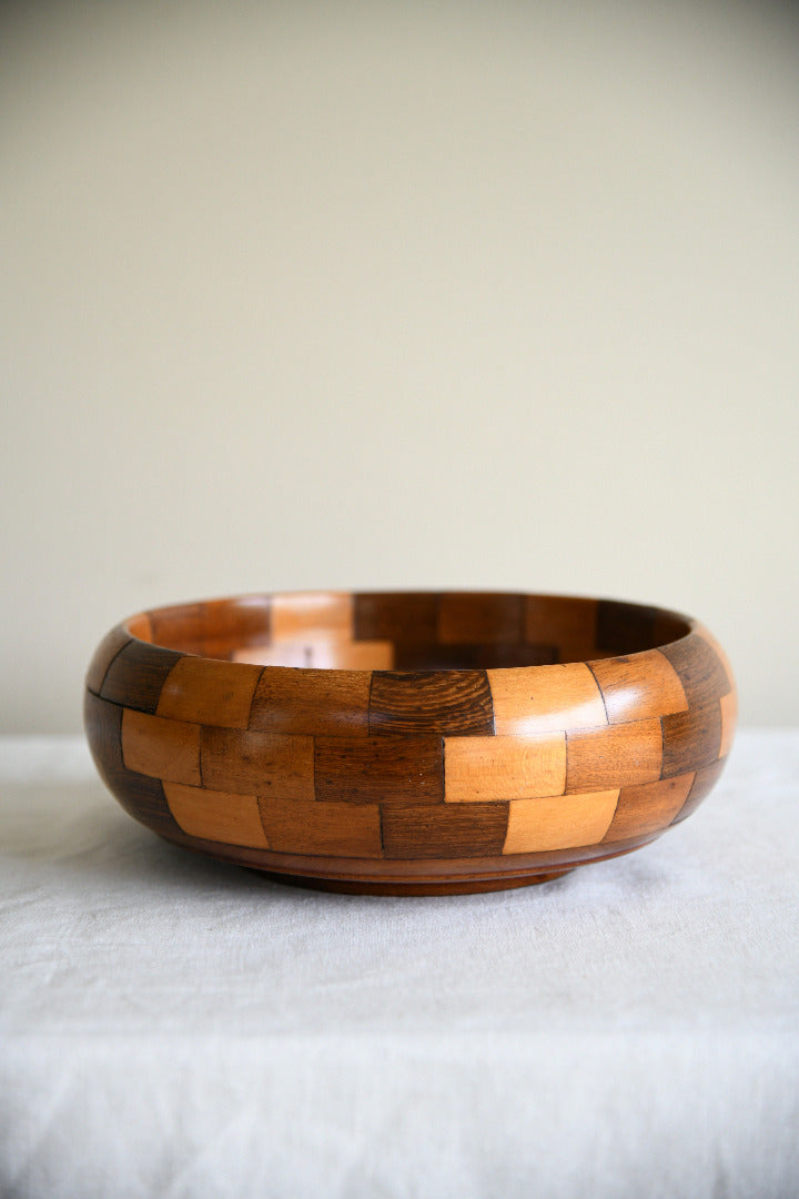Vintage Cambridge Ware Wooden Bowl
