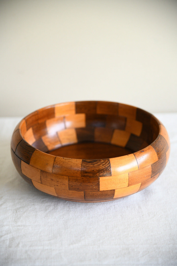 Vintage Cambridge Ware Wooden Bowl
