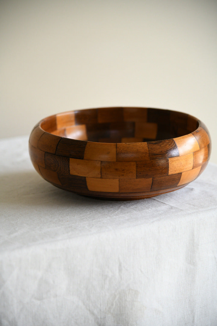 Vintage Cambridge Ware Wooden Bowl