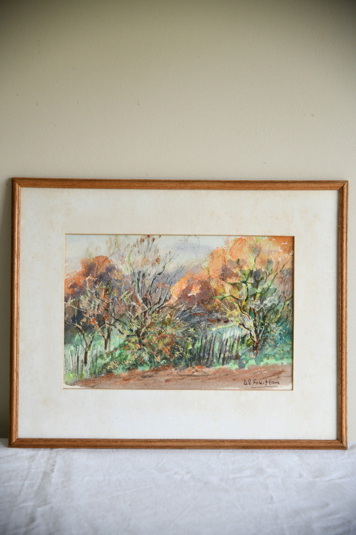 D S Fraser Harris Autumn Landscape Painting