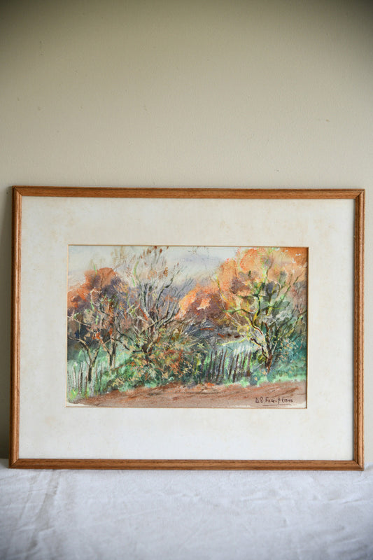 D S Fraser Harris Autumn Landscape Painting