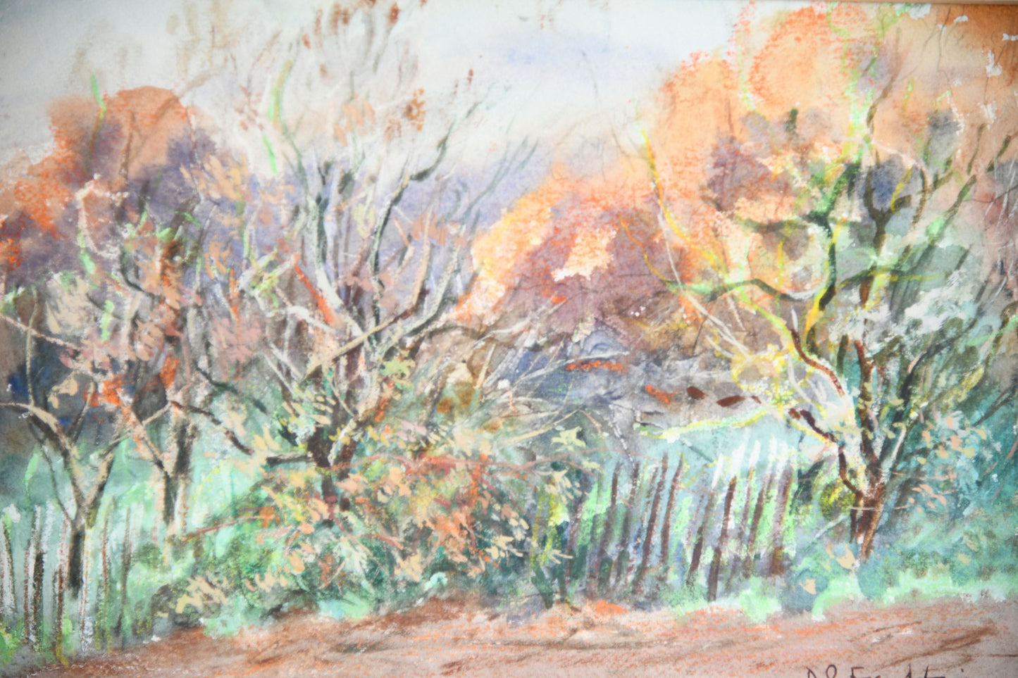 D S Fraser Harris Autumn Landscape Painting