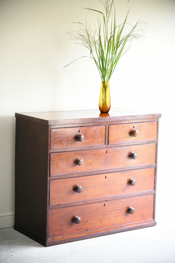 Antique Victorian Mahogany Chest of Drawers