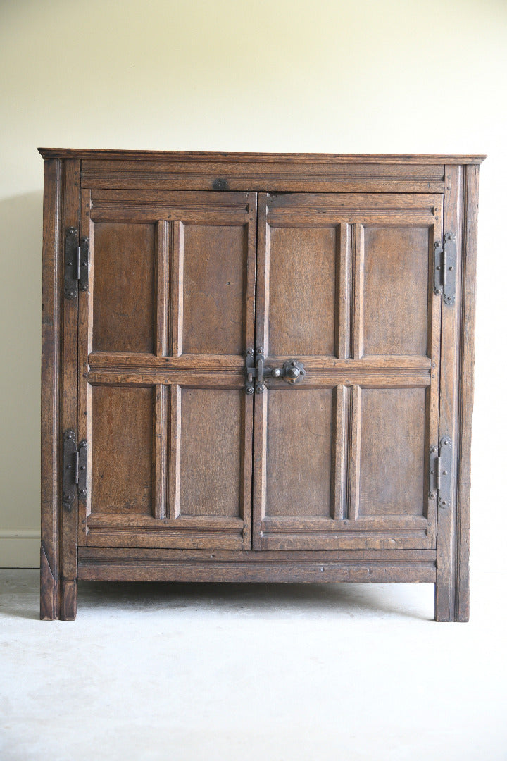 Early Antique Oak Cupboard