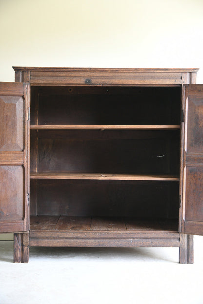 Early Antique Oak Cupboard