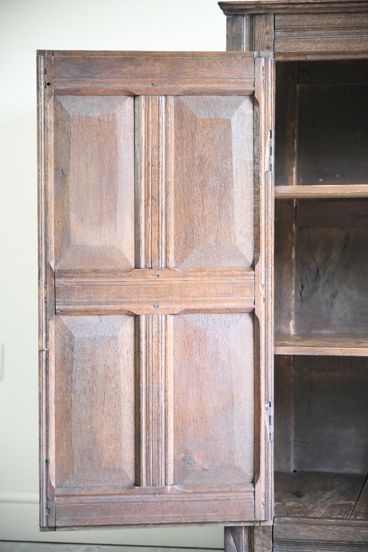 Early Antique Oak Cupboard