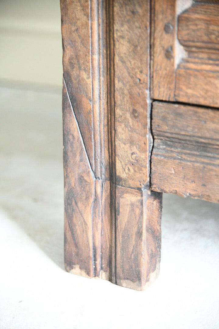 Early Antique Oak Cupboard