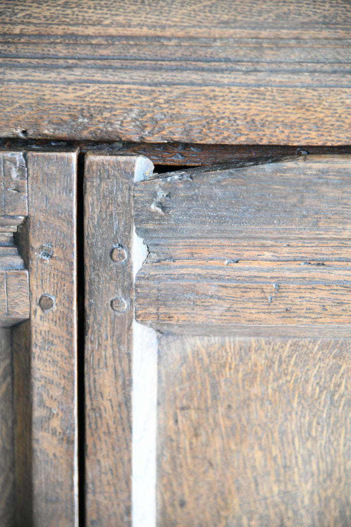 Early Antique Oak Cupboard