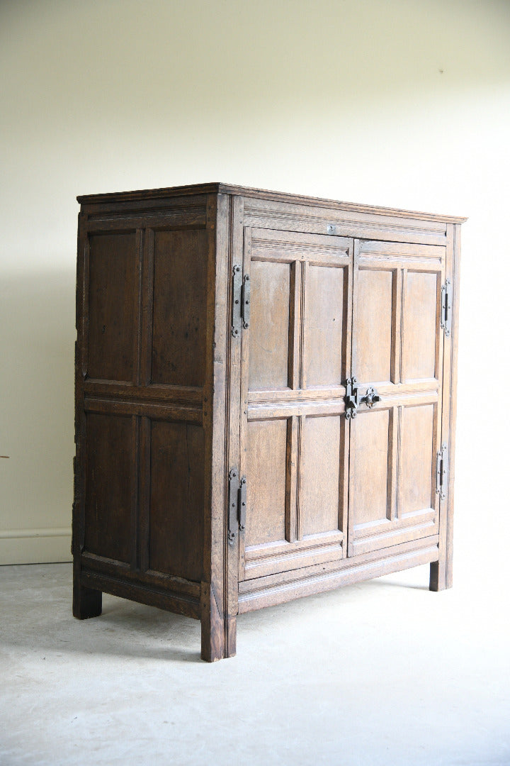 Early Antique Oak Cupboard