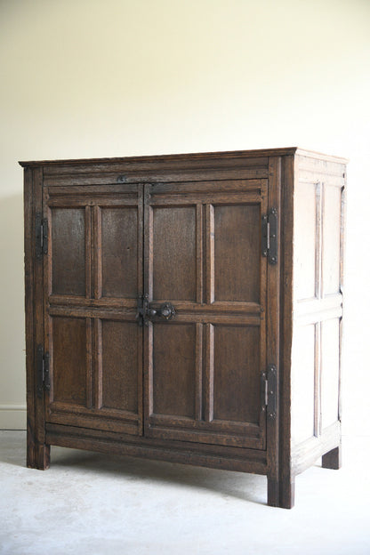 Early Antique Oak Cupboard