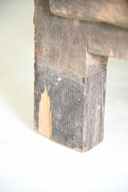 Early Antique Oak Cupboard