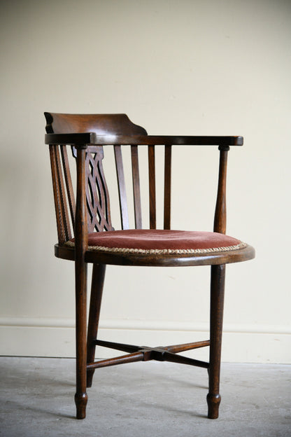Antique Edwardian Tub Chair