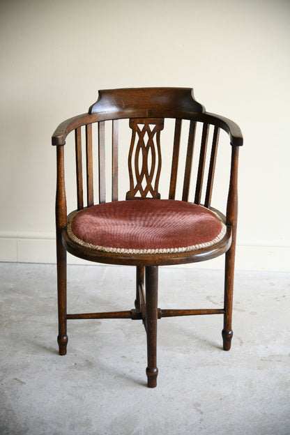 Antique Edwardian Tub Chair