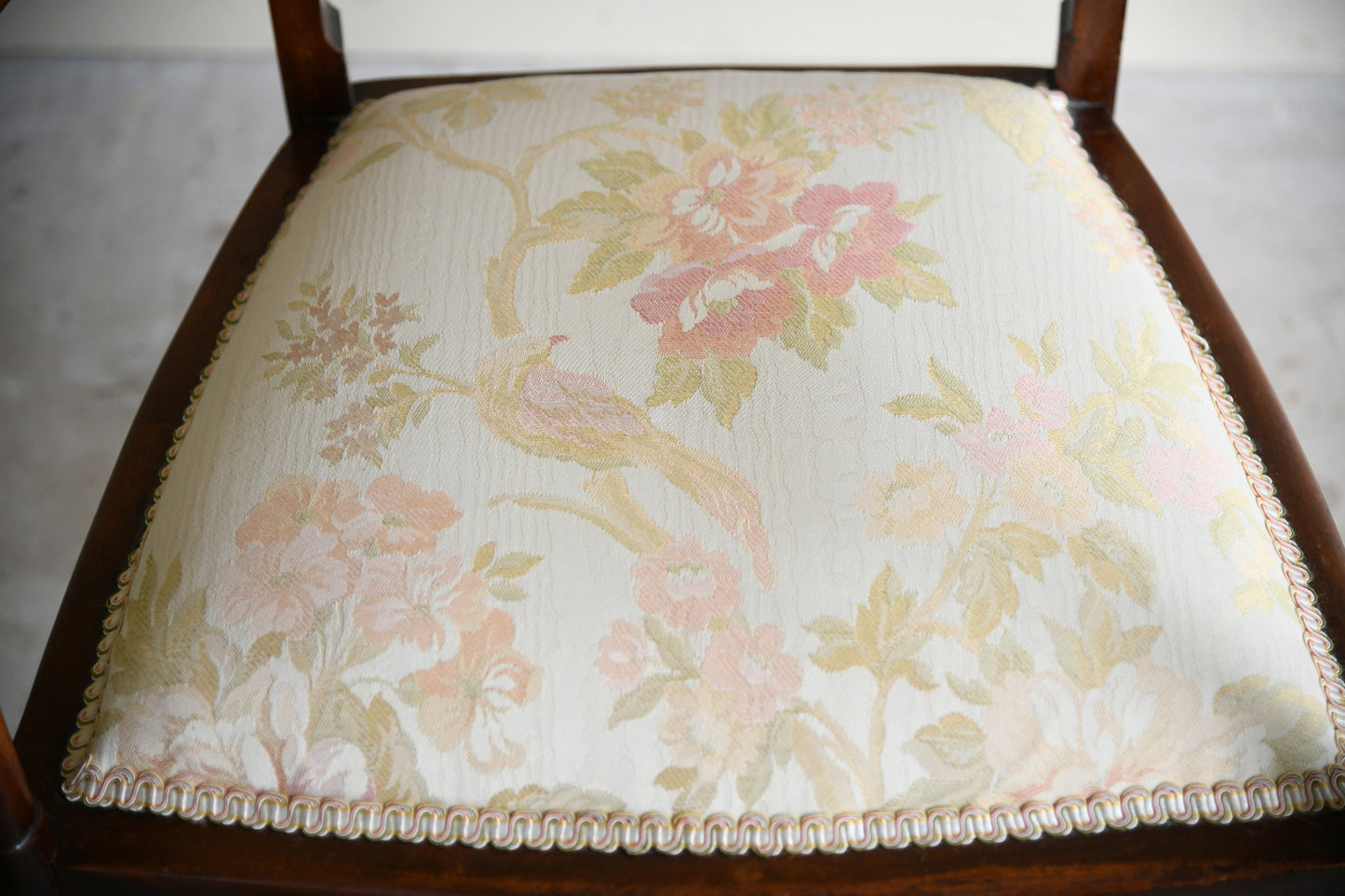 Antique Edwardian Upholstered Armchair